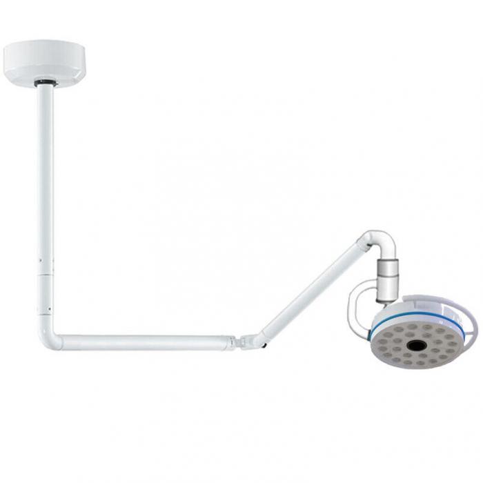 Lampada odontoiatrica odontoiatrica da 72 W montata a soffitto, lampada operatoria senza ombre a LED a luce fredda