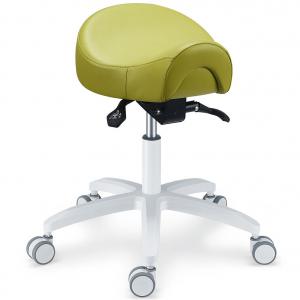 TYTC PLST-075 Sgabello ergonomico per assistente dentale, sgabello a sella (angolazione e altezza regolabili)