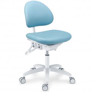 TYTC PLST-064-067 Sedia per assistenza dentista, sgabello ergonomico per dentista (angolazione del sedile e dello schienale regolabili)