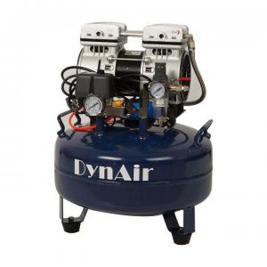 Compressore senza olio odontoiatrico Dynamic DA5001 serbatoio da 22 litri 0,55 kW/0,75 HP