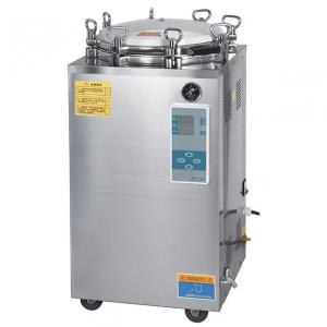 JIBIMED LS-LD 35L/ 50L/ 75L/ 100L/ 120L/ 150L Sterilizzatore autoclave a vapore ad alta pressione verticale 105℃ - 134℃ con display a LED