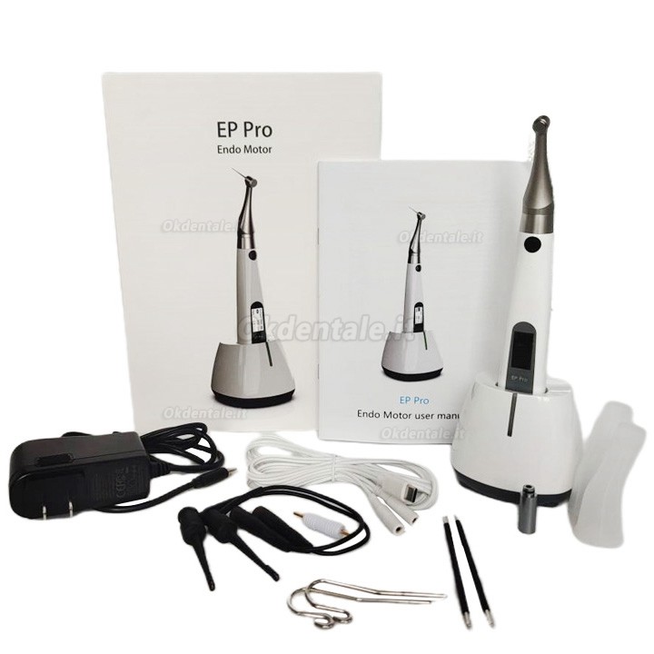 Motore endodontico dentale Betterway EP Pro, Manipolo endodontico con localizzatore apicale integrato