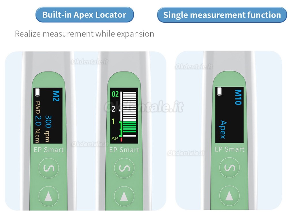 Micromotore endodontico senza fili Betterway EP Smart con rilevatore apicale 