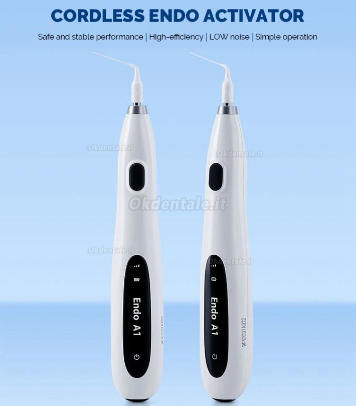 Endoattivatore dentale senza fili Betterway Endo A1 Con 60 punte Endo