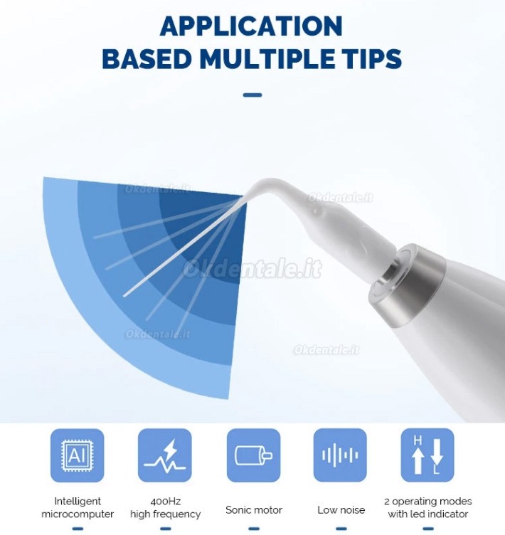 Endoattivatore dentale senza fili Betterway Endo A1 Con 60 punte Endo