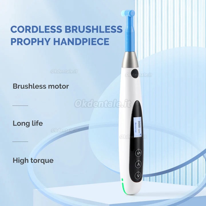 Betterway manipolo cordless per profilassi 10 Impostazioni di Velocit