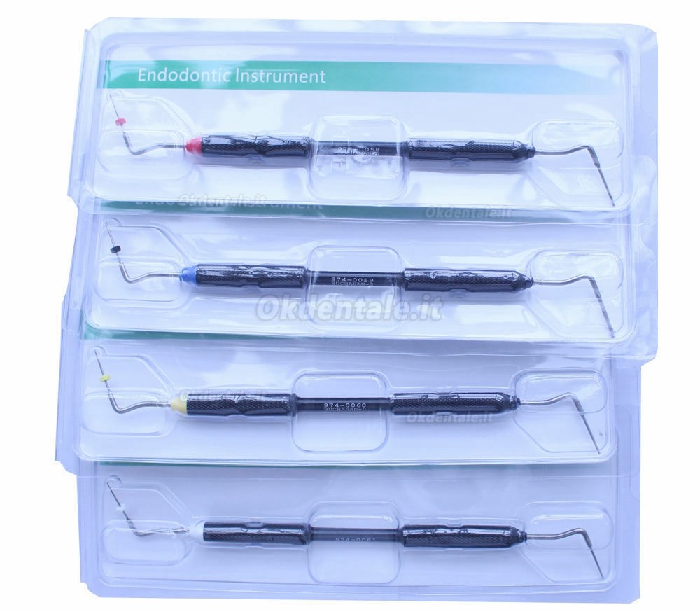 Plugger endodontico Niti dentale, kit plugger endo (4 dimensioni opzionali)