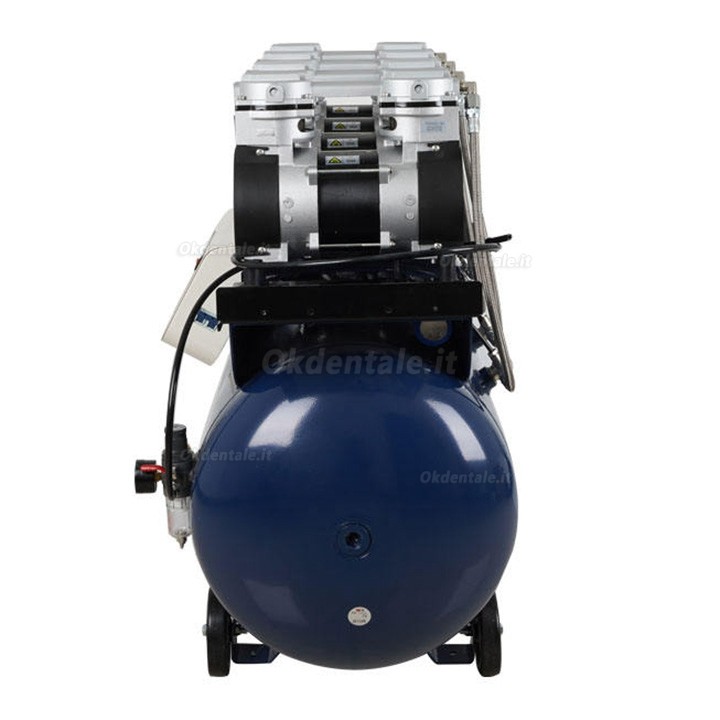 Compressore dentale digitale silenzioso senza olio Dynamic DA807 100L 3KW