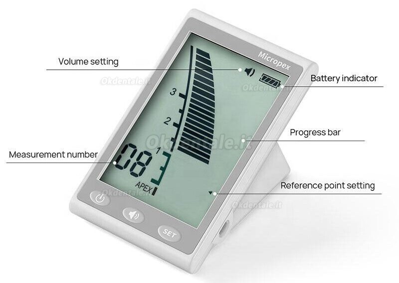 Dental Localizzatore Apicale Rilevatore Apicale Endodonzia Micropex