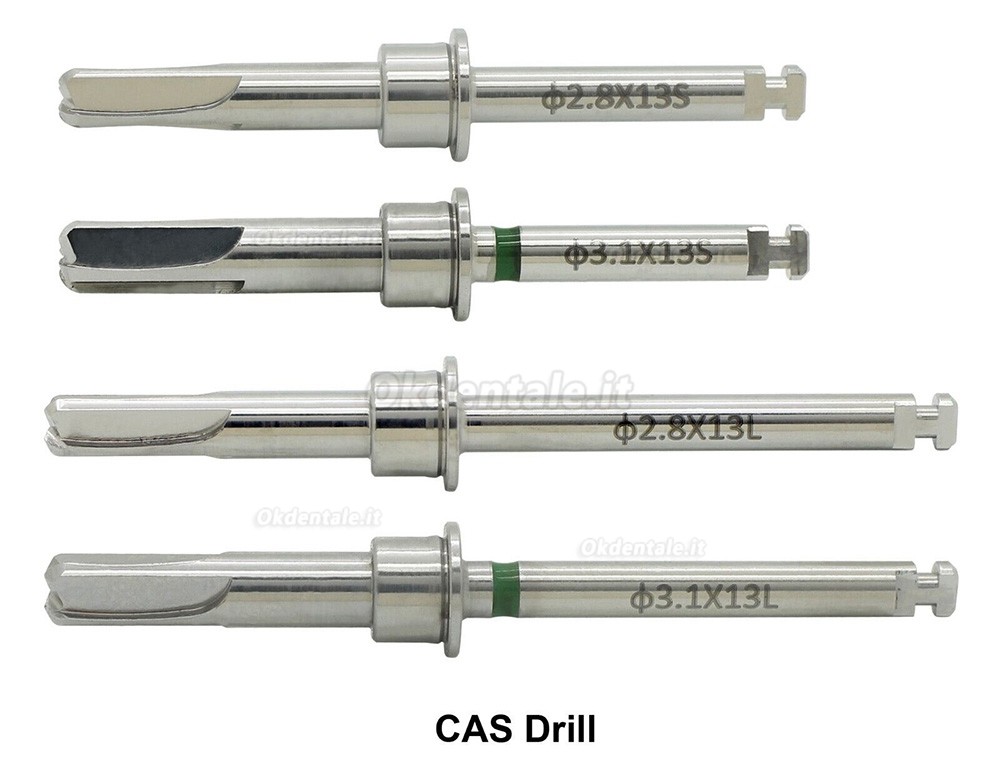 Kit CAS (Crestal Approach Sinus) rialzo seno mascellare ,tappi per punte HIOSSEN OSSTEM