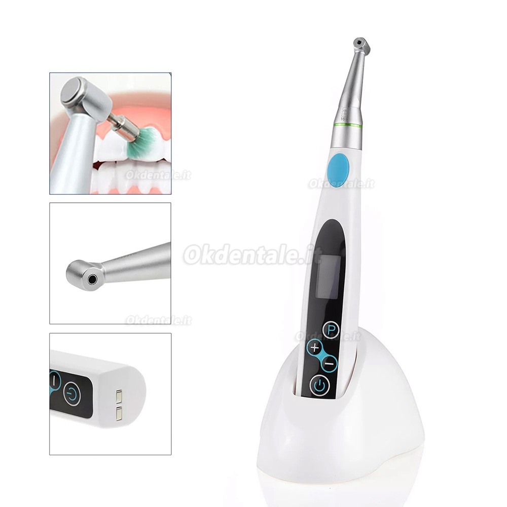 Motori endodontici senza fili dentale Ly M680, 16:1 Manipolo endodontici + 6 lime endo