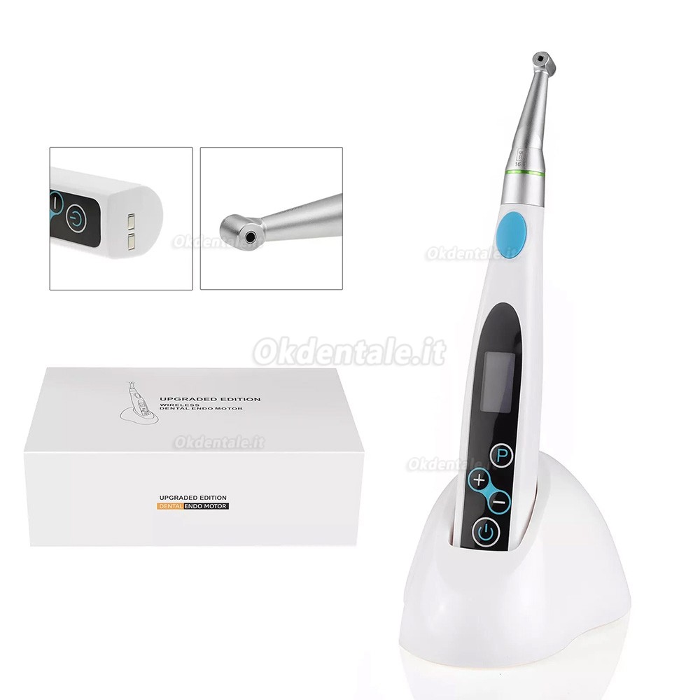 Motori endodontici senza fili dentale Ly M680, 16:1 Manipolo endodontici + 6 lime endo