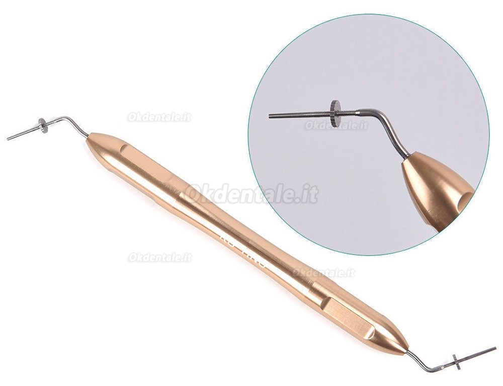 Plugger endodontico in acciaio inossidabile, kit di plugger manuali buchanan S/M/L