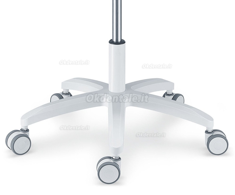 TYTC PLST-075 Sgabello ergonomico per assistente dentale, sgabello a sella (angolazione e altezza regolabili)