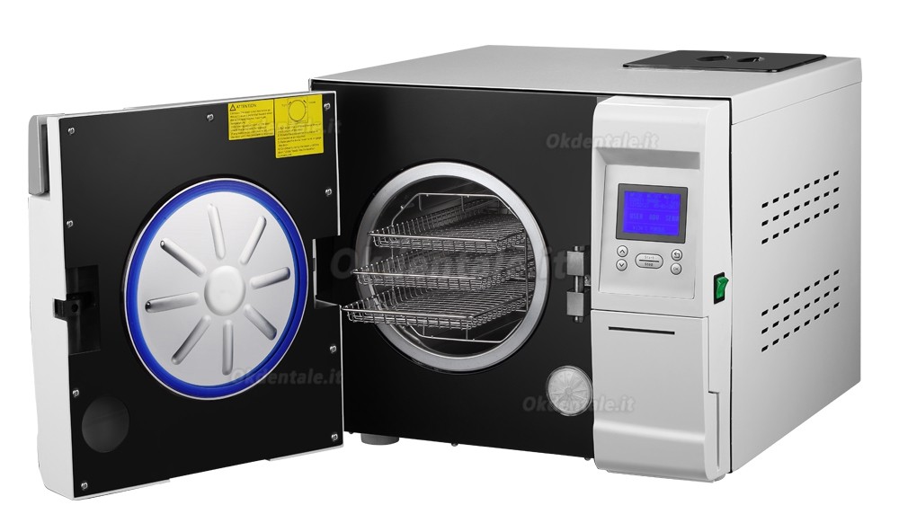 Sterilizzatore autoclave a vapore dentale YESON Pro-Series 18/23L Classe B (con stampante e interfaccia USB)