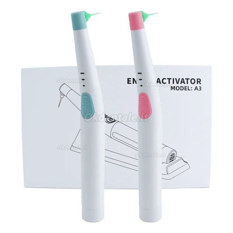 Endoattivatore dentale YAHOPE A3, Attivatore di irrigazione endodontica con 120 punte endodontiche