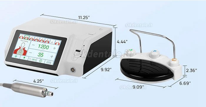 Motore chirurgico implantologia Yahope IMPLANT surg, Micromotore implantologia