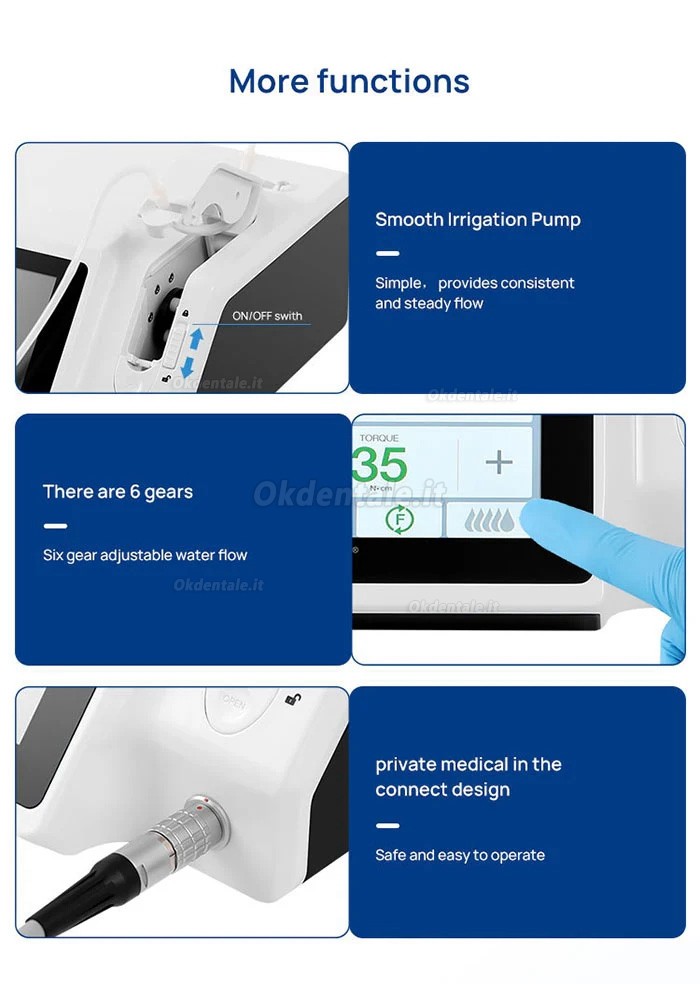 Motore chirurgico implantologia Yahope IMPLANT surg, Micromotore implantologia